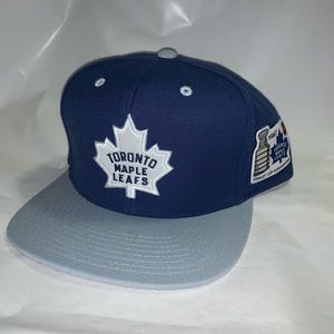 TORONTO MAPLE LEAFS MITCHELL & NESS SNAP BACK HAT